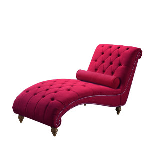 Indoor Red Chaise Lounge Wayfair Quickview