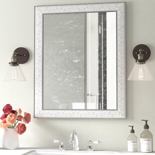 White Framed Bathroom Mirror Wayfair