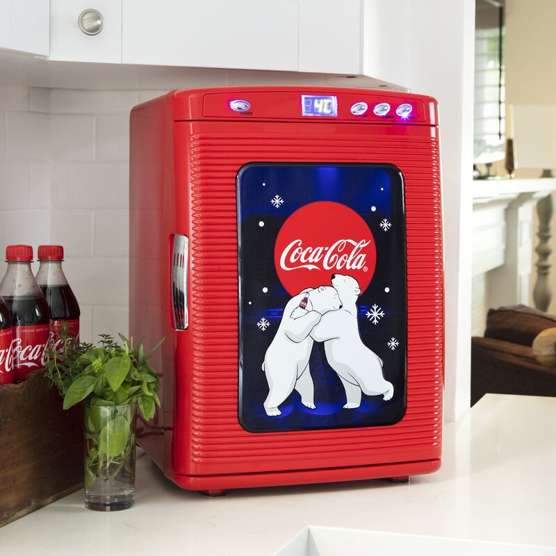 Koolatron Coca Cola 28 Can Freestanding Beverage Refrigerator & Reviews ...