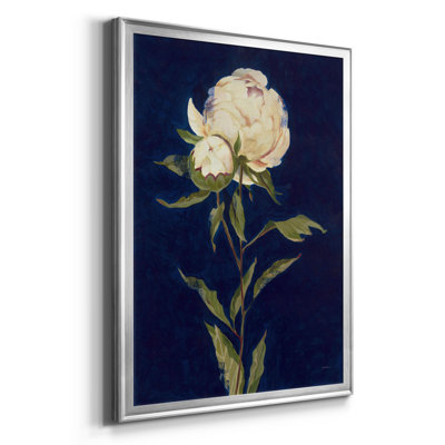 Pretty As A Peony II - Picture Frame Print on Canvas