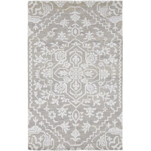 L'Ermitage Hand-Knotted Gray Area Rug