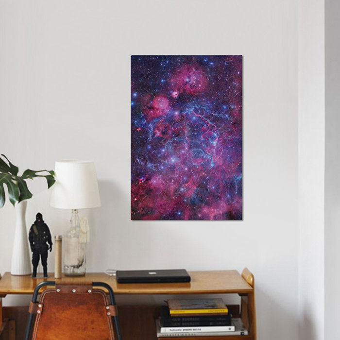 East Urban Home Vela Supernova Remnant Mosaic I Graphic Art Print On Canvas Wayfair