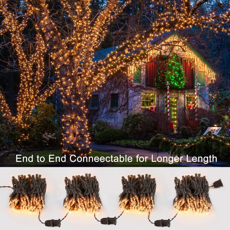 6 BOXES Holiday Living 300ct Clear ICICLE Birthday Party CHRISTMAS LIGHTS 1,800