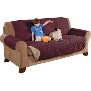 Home Solutions Box Cushion Sofa Slipcover