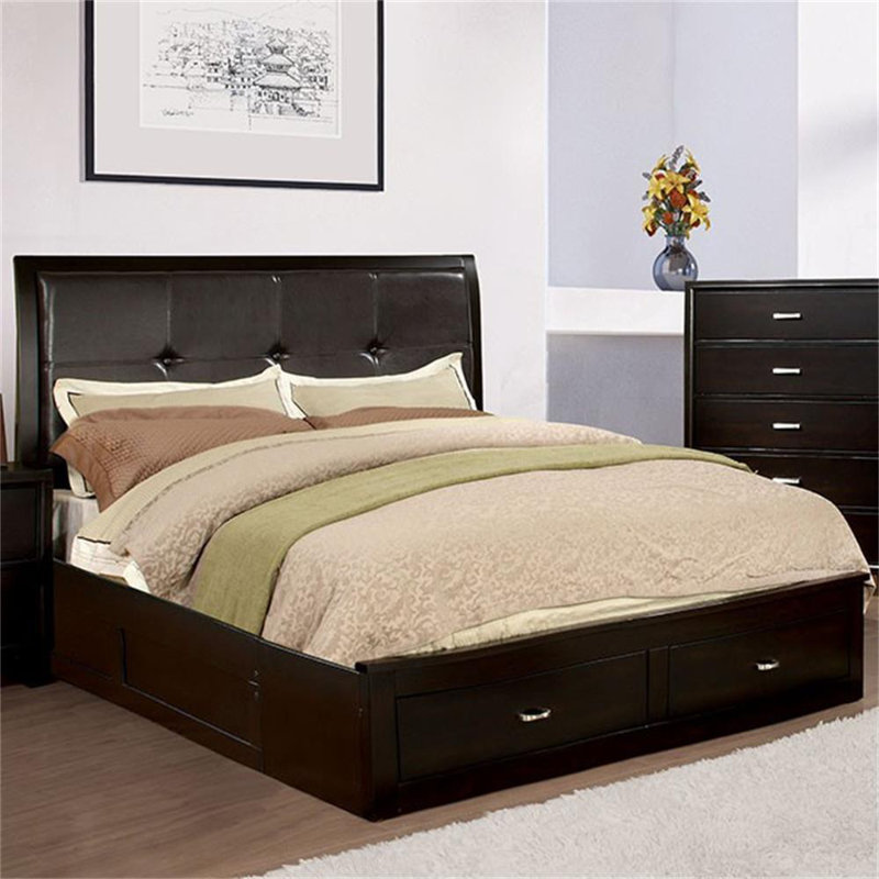 Canora Grey Watlington Upholstered Low Profile Storage Standard Bed Wayfair