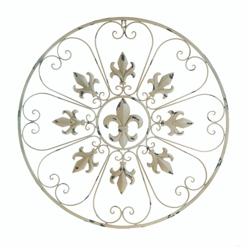 Fleur De Lis Wall Decor fleur de lis living fleur de lis circular metal wall décor | wayfair Fleur De Lis Wall Decor fleur de lis living fleur de lis circular metal wall décor | wayfair