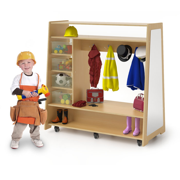 Whitney Bros Dress Up Double Sided 6 Compartment Classroom