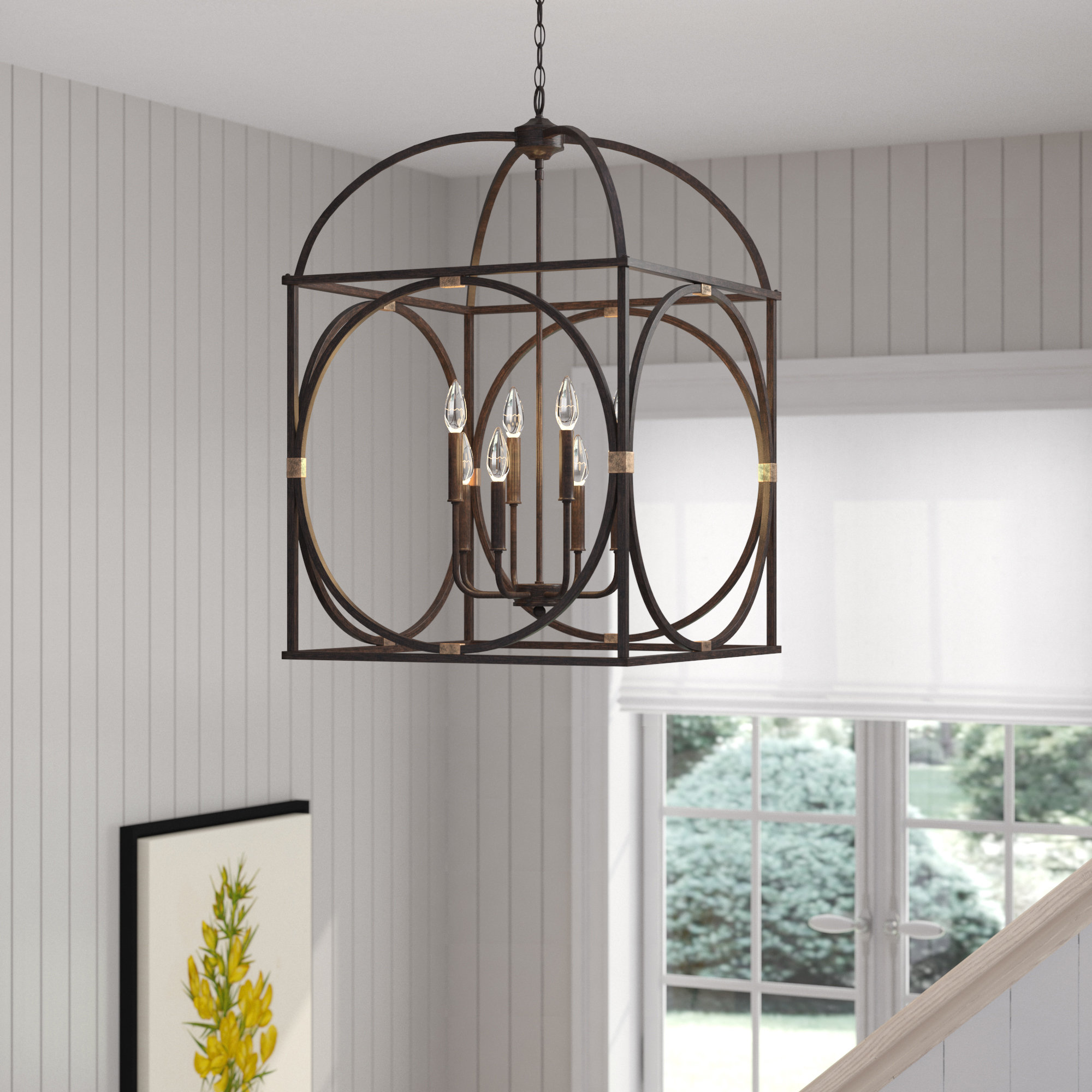 Laurel Foundry Modern Farmhouse Keene 8 Light Lantern Pendant Laurel Foundry Modern Farmhouse Keene 8 Light Lantern Pendant Reviews Wayfair