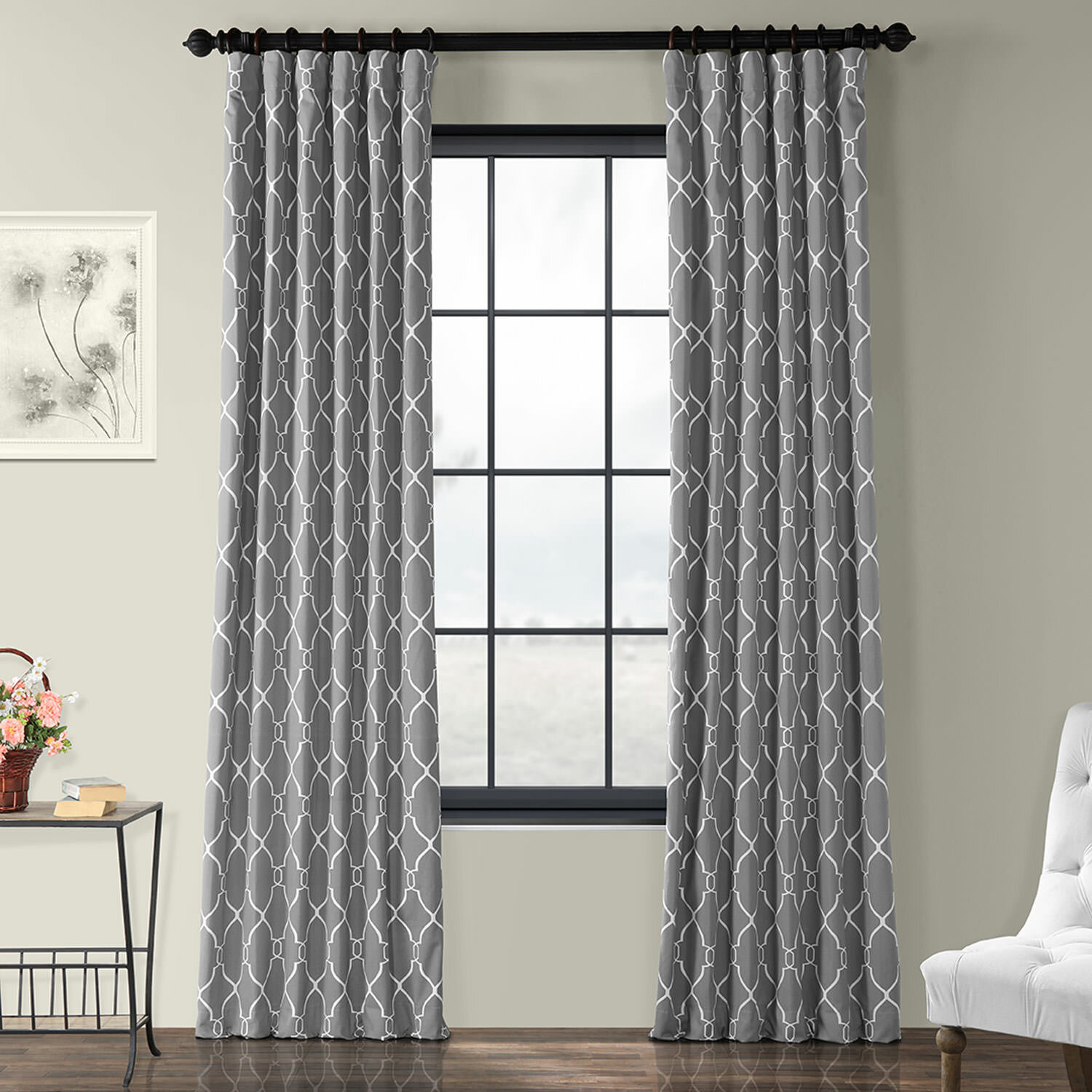 100 cotton muslin curtains