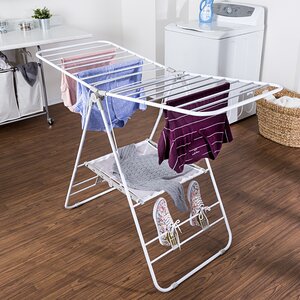 Heavy Duty Gullwing Drying Rack in White