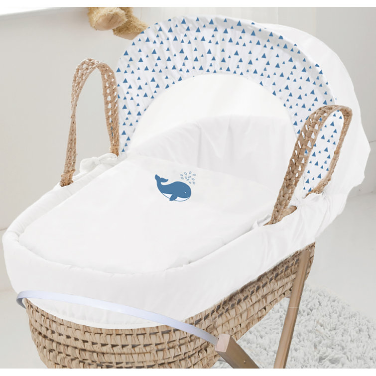 moses basket blanket set