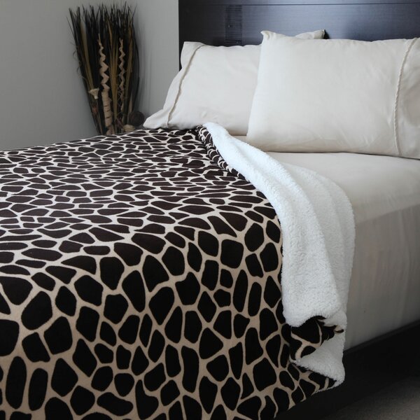 Giraffe Cute Kid Ultra-Soft Micro Fleece Blanket 60 X 50 Inches Warm Blanket for Womens Bed Couch Blanket Lightweight Blanket