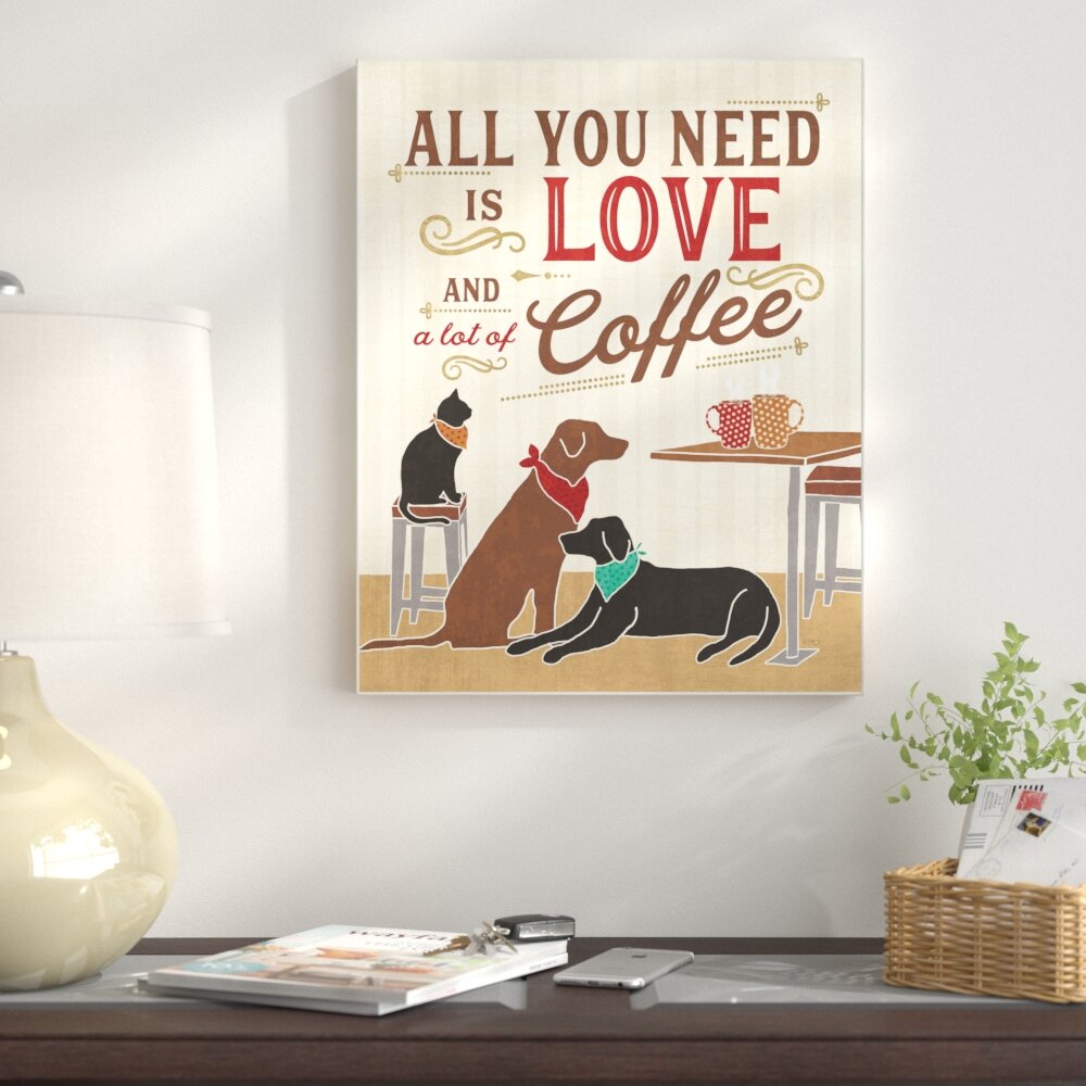 That's What I Do I Drink Coffee And I Know Things Poster Home Decor Wall Art Love Dogs Poster Best Gift Ever MAMLe2 Love Coffee Poster
