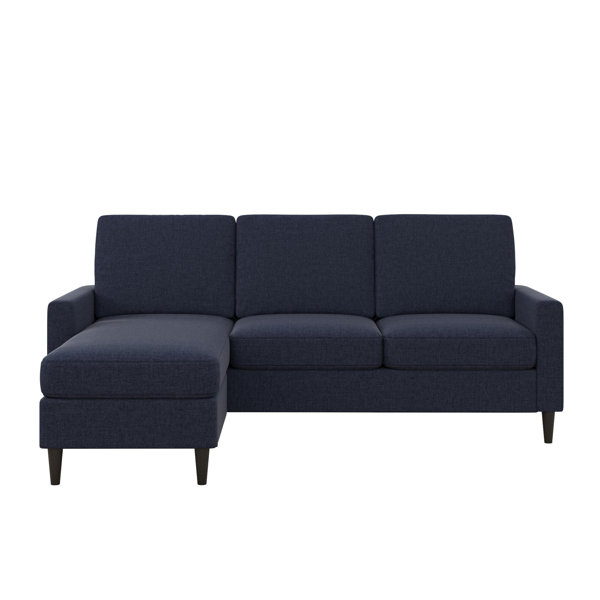Blue Suede Sectional Wayfair
