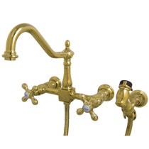 Wayfair | Side Spray Wall Mounted Kitchen Faucets You'll Love ...