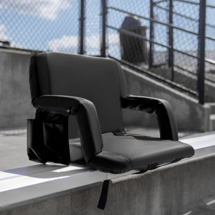 extra wide stadium seats with armrests