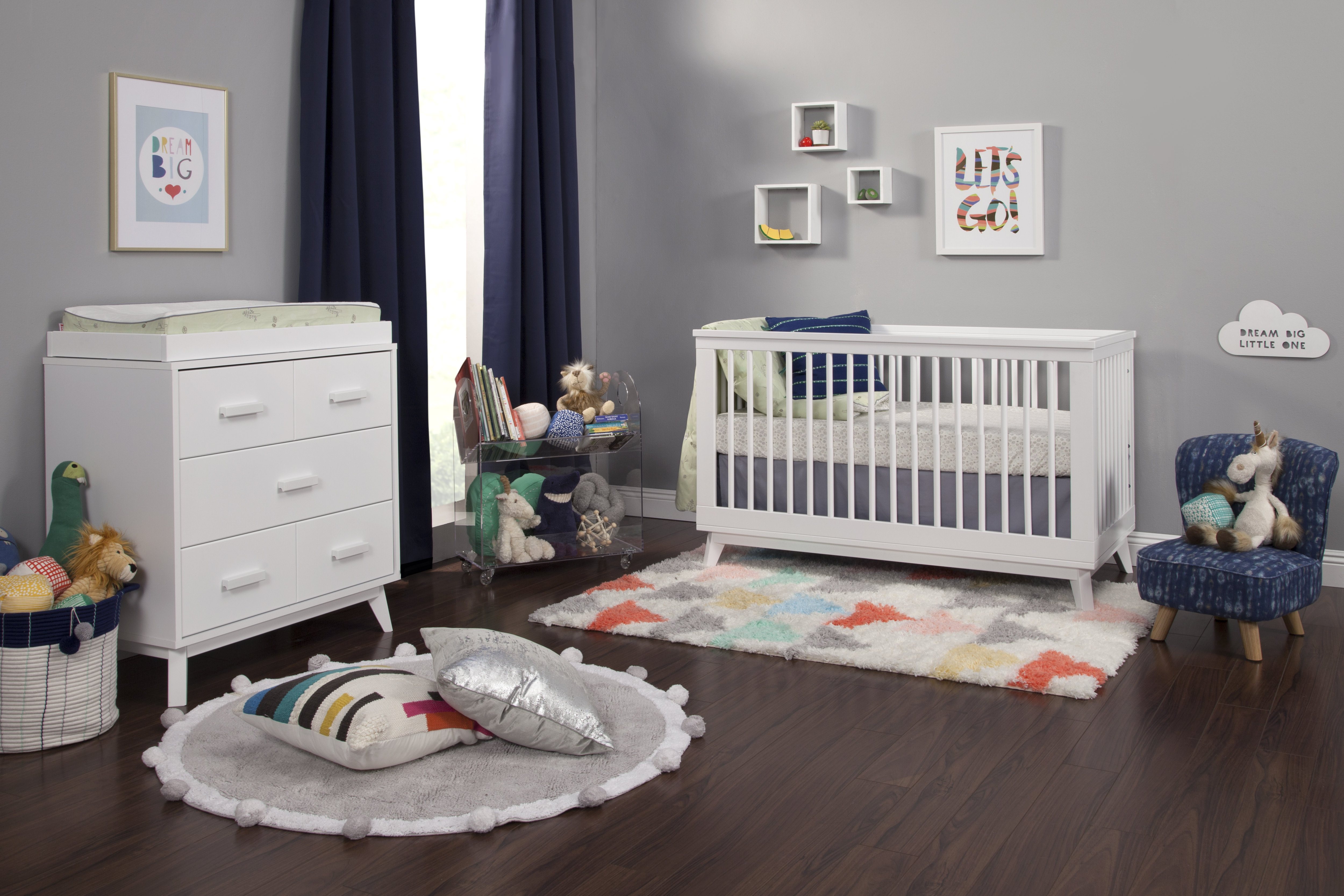 Scoot Convertible Standard 2 Piece Nursery Furniture Set Scoot Convertible Standard 2 Piece Nursery Furniture Set