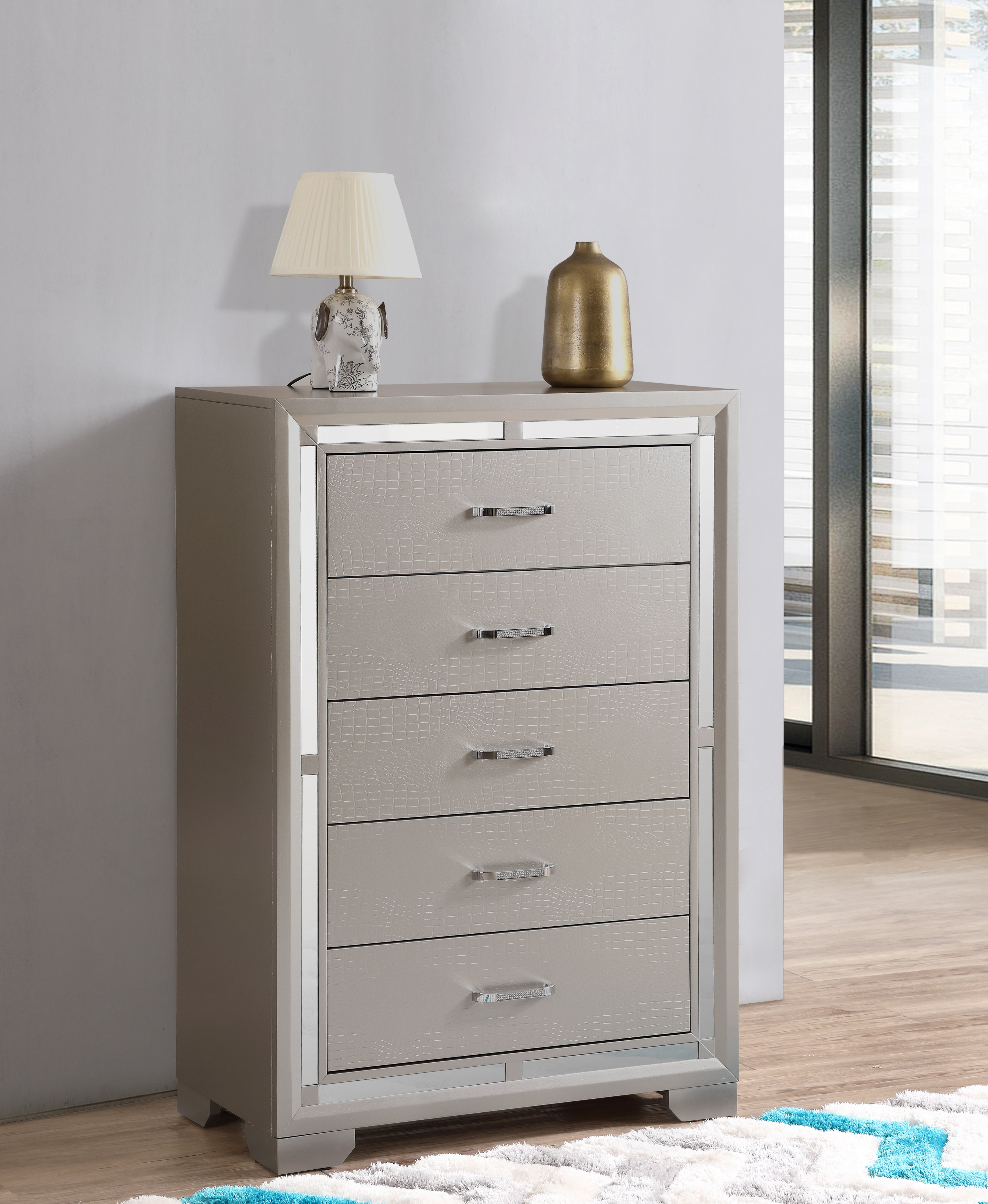 House Of Hampton Mohn 5 Drawer Chest Wayfair