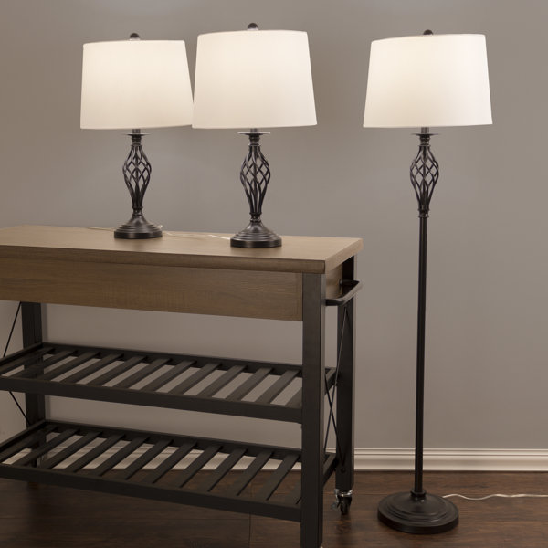 cage table lamps