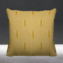 wayfair yellow throw pillows