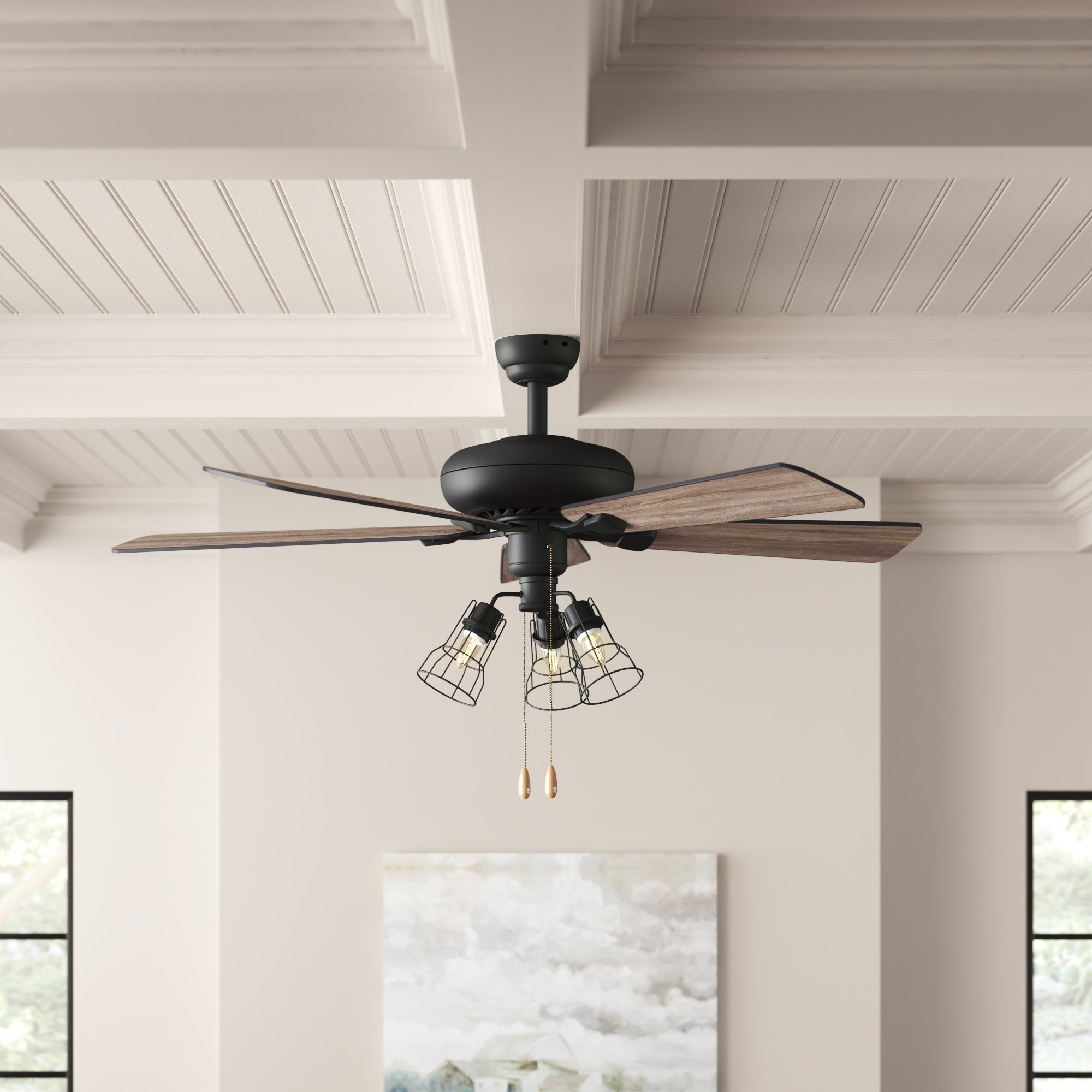 wayfair kitchen ceiling fans with lights