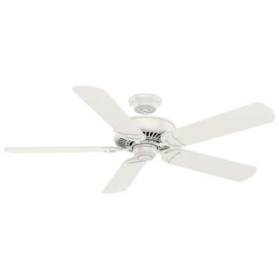 54 Panama 5 Blade Ceiling Fan Casablanca Fan Finish White With