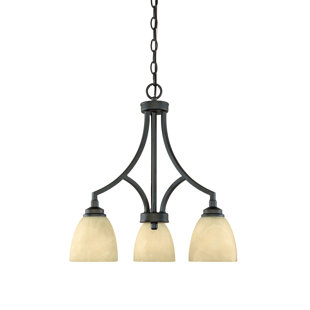 Go to store & view more images Stan 3-Light Shaded Chandelier by Red Barrel Studio