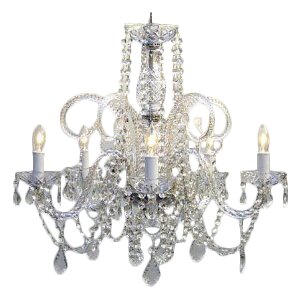 Caro 5-Light Crystal Chandelier