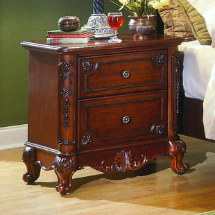 Go to store & view more images Ellsworth 2 Drawer Nightstand by Astoria Grand