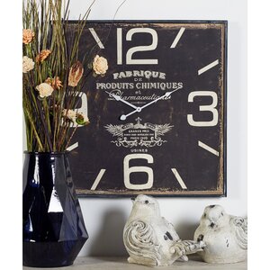 Oversized Philo Wood Wall Clock