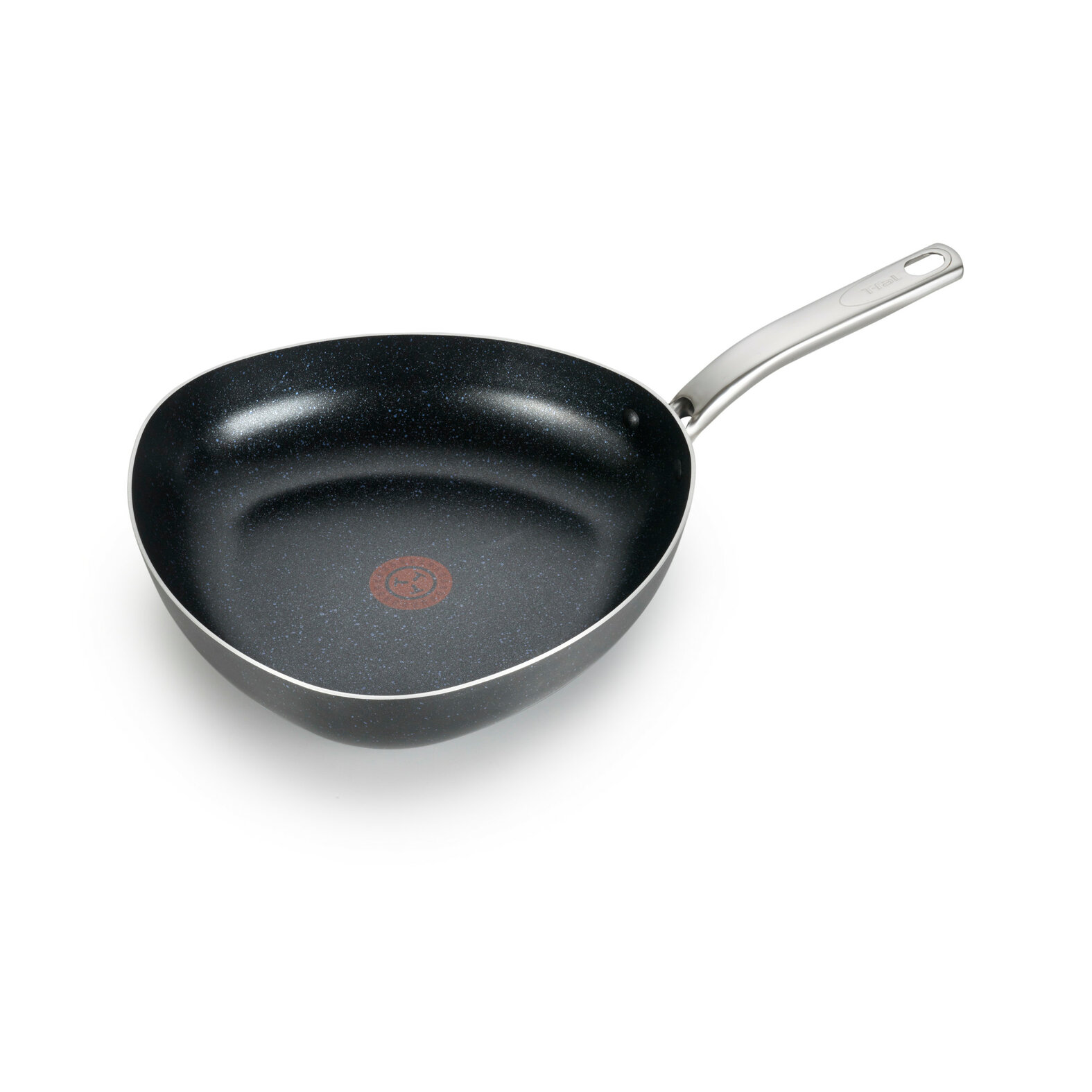 11" Triple Coat Non Stick 28cm Deep Saute Frying Pan Thermo Spot Black