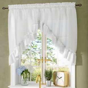 Curtains Swags And Valances Wayfair Quickview