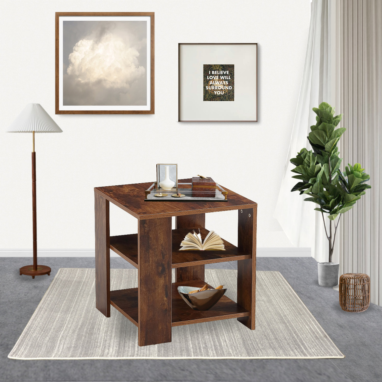 millwood pines end table