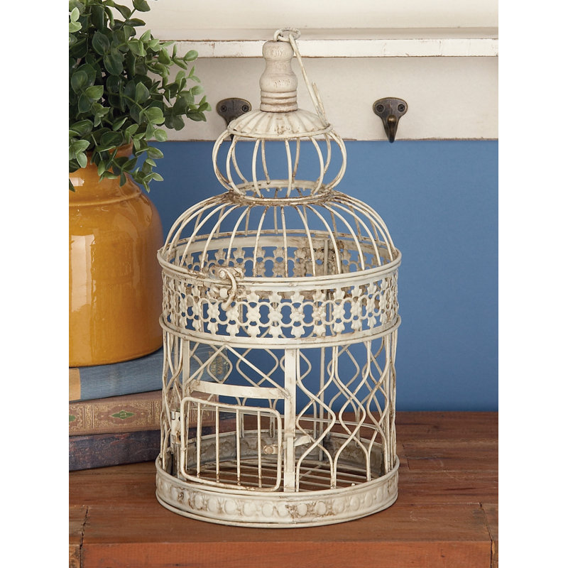 Mistana 2 Piece Padula Decorative Metal Bird Cage Set Reviews