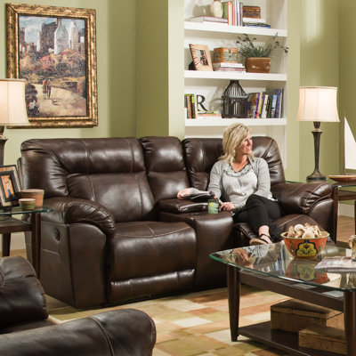 Colwyn Motion Reclining Loveseat Darby Home Co