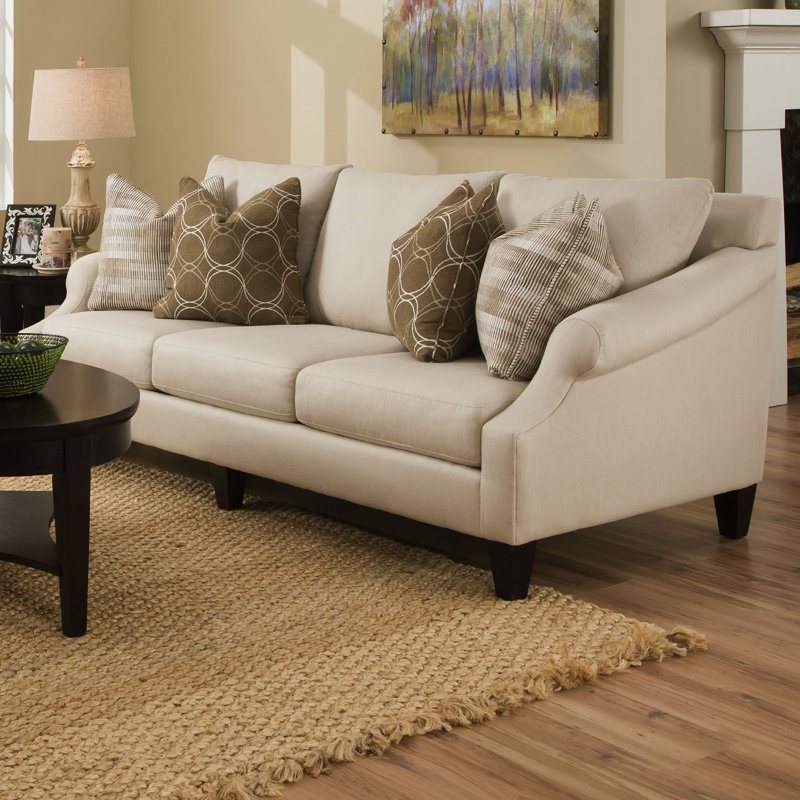 Bauhaus Molly Extra Long Pique Flax Sofa Wayfair Molly Extra Long Pique Flax Sofa
