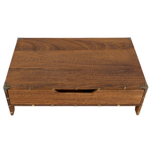 Wood Computer Monitor Stand Wayfair Ca Schaal Wooden Monitor Stand Computer Riser With Drawer