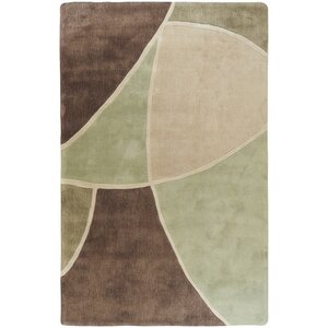 Deveau Brown/Green Rug