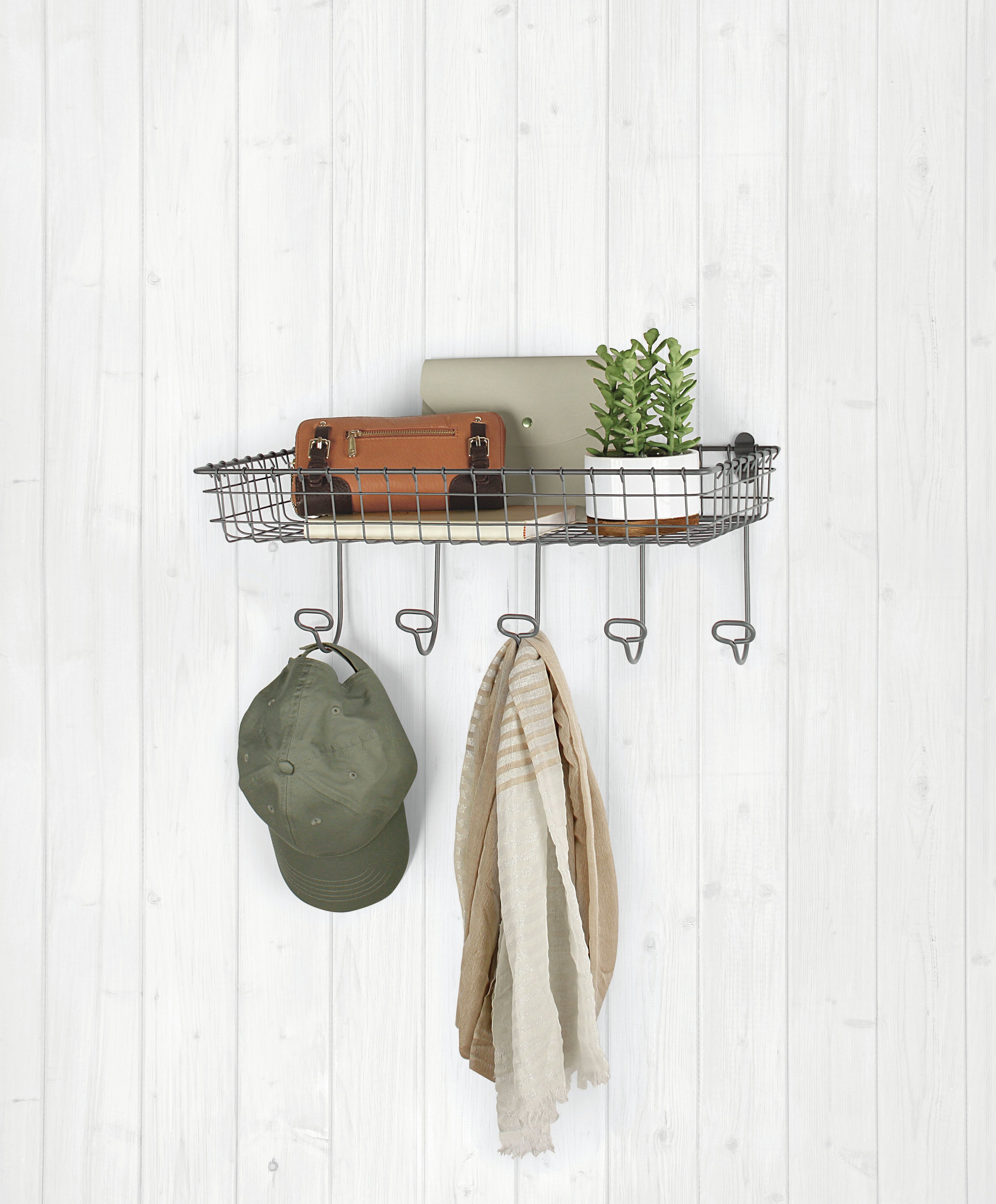 wall coat and hat rack