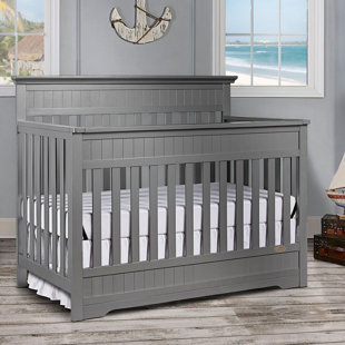 dark blue crib