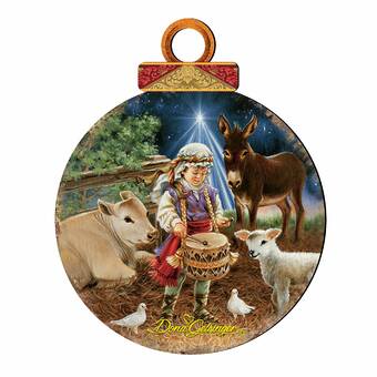 little drummer boy ornament