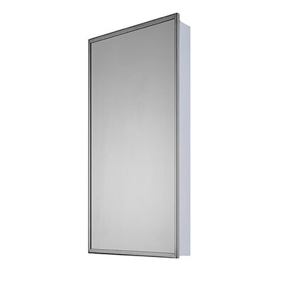 Little Sodbury Stainless Steel Single Door 52 X 18 Recessed Framed