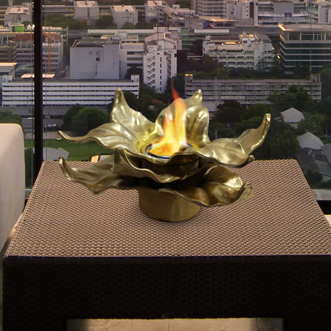 Anywhere Fireplace Botanical Gel Fuel Tabletop Fireplace & Reviews