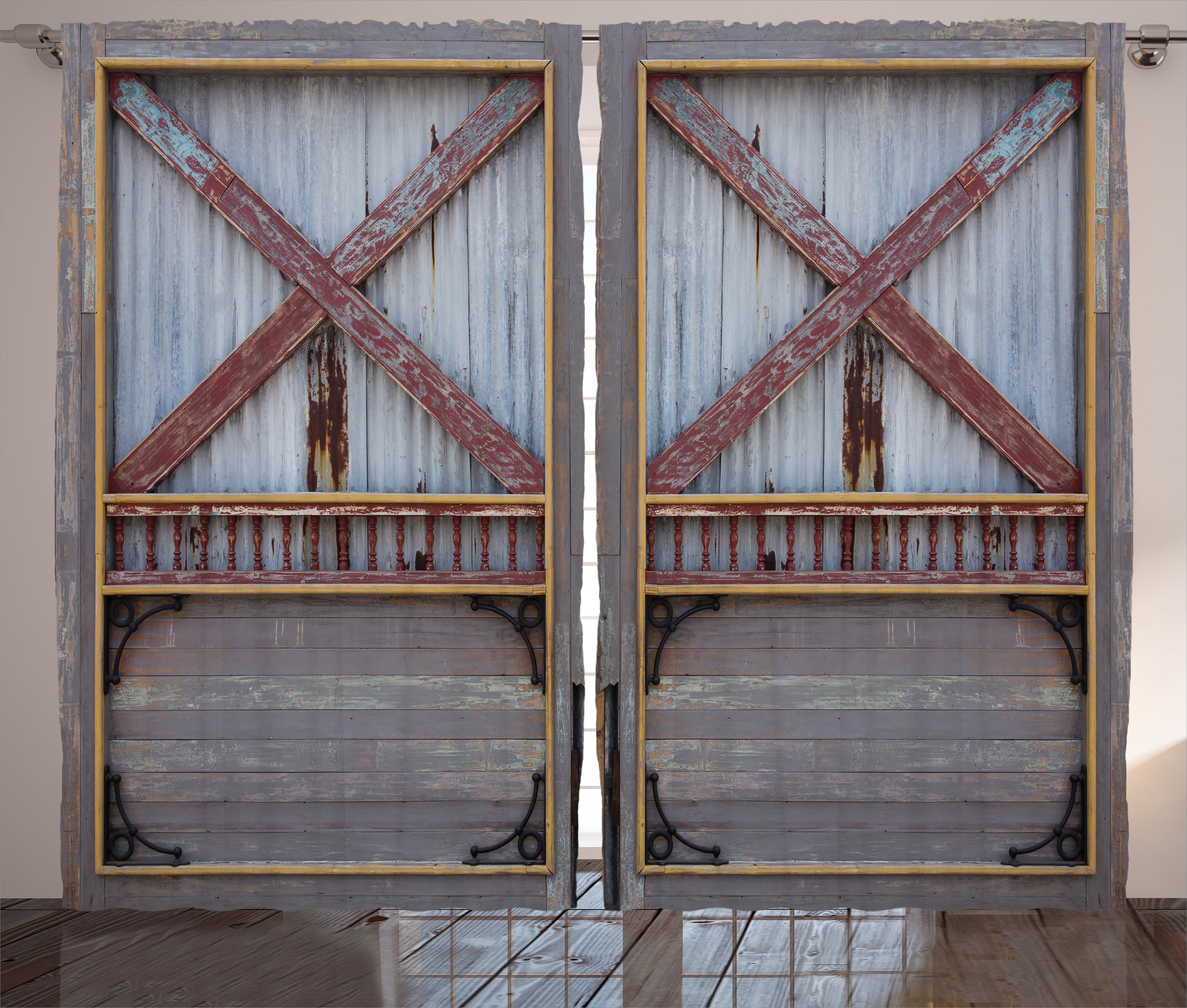 Loon Peak Blevins Industrial Zinc Wooden Gate Image Street