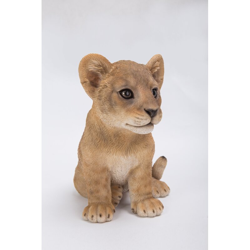 stuffed lion cub