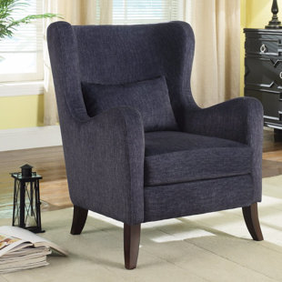 Go to store & view more images Ivy Bronx Mccaulley Dapperly Curvy Wingback Chair