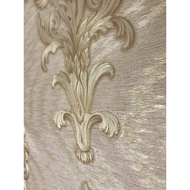 House Of Hampton Cropsey Victorian Vinyl Non Woven Removable