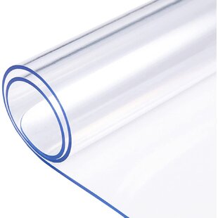 Table Protector Tablecloth PVC Protective Film 80 cm wide white 1,6 M 