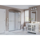 55 Inch Sliding Shower Door Wayfair