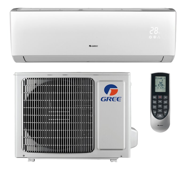 GREE Livo 9,000 BTU Ductless Mini Split Air Conditioner ...